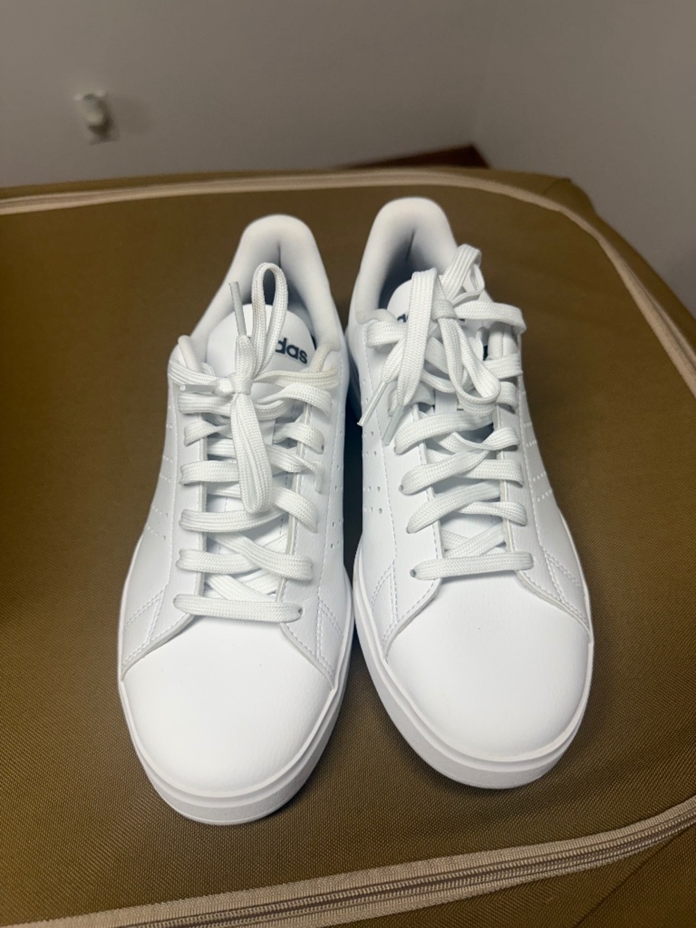 Adidas White/Blue shoes